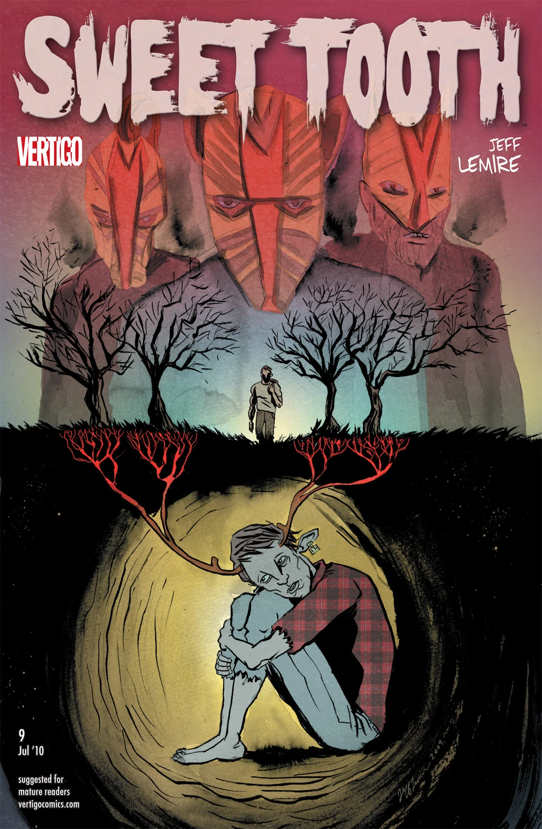 Sweet Tooth #9 (DC, 2010 — Cover A) cover